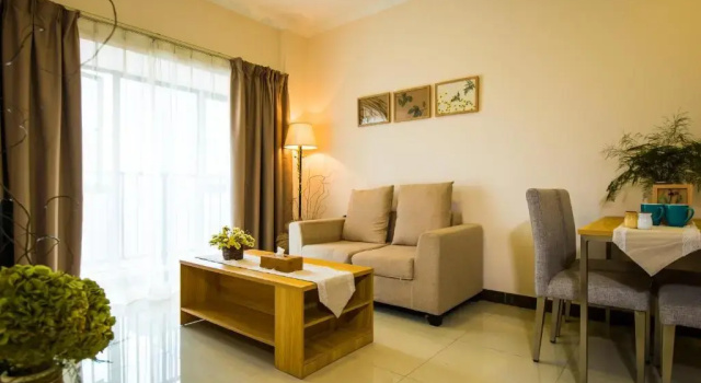 Люкс Deluxe Xizhengjia Apartment Hotel Pazhou Complex