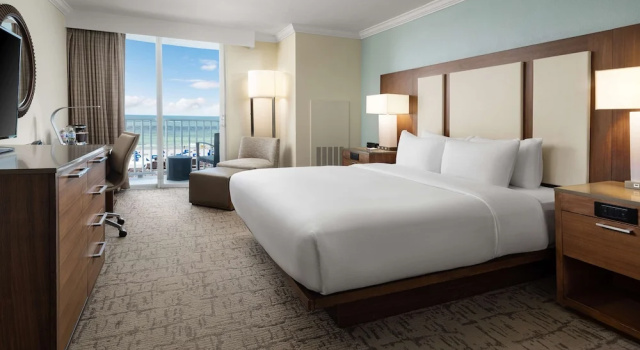 Двухместный номер Standard с балконом и с видом на залив Hilton Clearwater Beach Resort & Spa