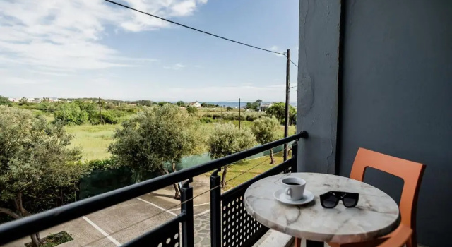 Трёхместный номер Standard с балконом Thalassa Apart Hotel