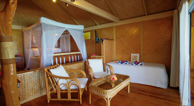 Бунгало Deluxe рядом с пляжем Aitutaki Lagoon Private Island Resort (Adults Only)