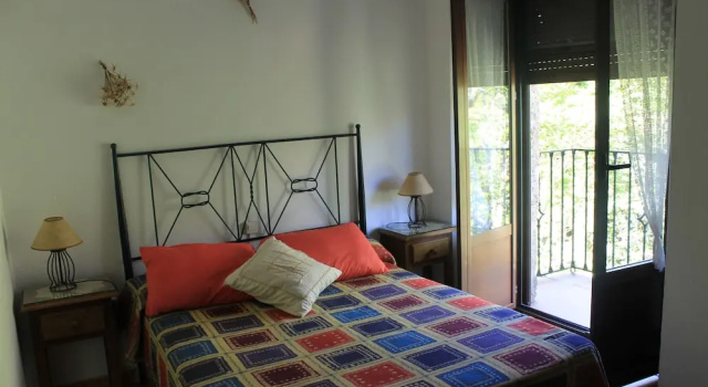 Двухместный номер Standard с балконом и с видом на реку Casa Rural La Fabrica De Nacelrio