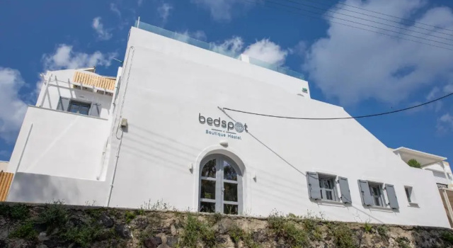 Кровать в общем номере Bedspot Hostel