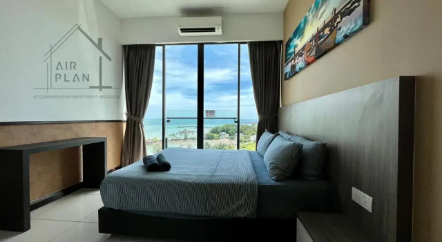 PD D’Wharf Amazing Seaview Suite 9 (Up to 6 Pax), Rezervați Hotel Hoteluri pentru afaceri în Port Dickson, 4* 5*