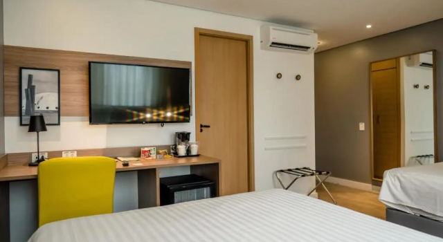 Четырёхместный номер Standard Holiday Inn Sao Paulo Parque Anhembi by IHG