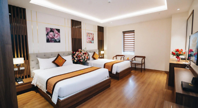 Номер Deluxe Manh Quan Luxury Hotel