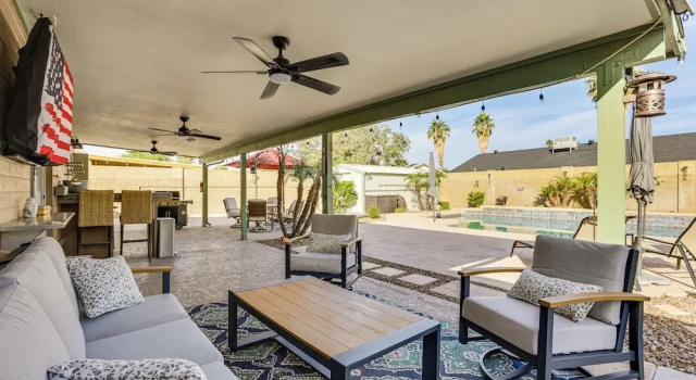 Private Outdoor Oasis! Chandler Home, 5 Mi to Dtwn, Забронировать Дом для отпуска Чандлер Phoenix Metropolitan Area