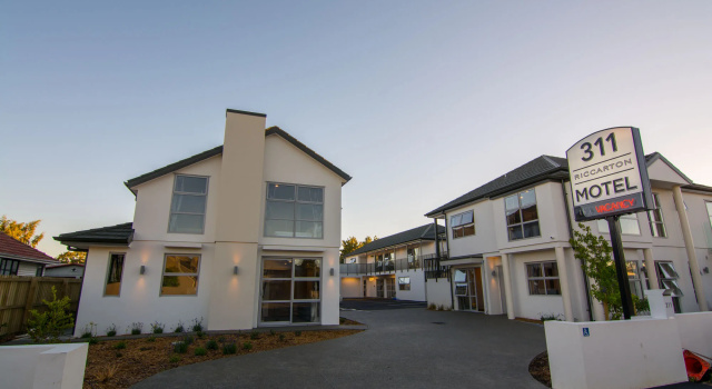 311 Motel Riccarton, Забронировать Мотель Отели региона Кентербери с парковкой, Парковка