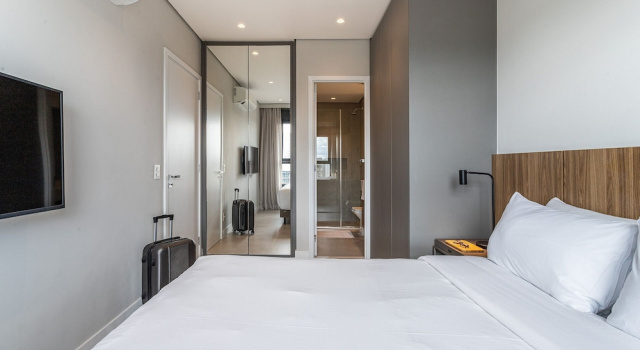 AVNU by Viva - Residencial Alto Padrão próximo a Business Center na Nações Unidas, Забронировать Отель Бра Сан-Пауло, рядом с AHK - German-Brazil Chamber of Commerce