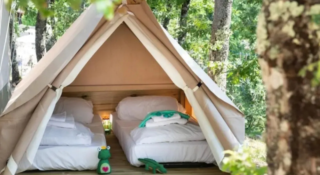Семейный тент с 2 комнатами Vallicella Glamping Resort