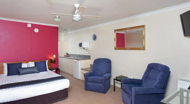 Двухместный люкс BK's Rotorua Motor Lodge