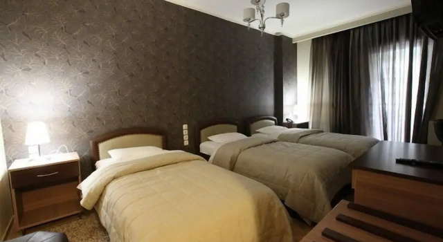 Трёхместный номер Standard с балконом Delfini Hotel