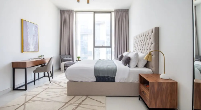 Trendy & Capacious 1BR Apartment in The Palm, Забронировать Апартаменты/квартира Пальма Джумейра , рядом с Al Ittihad Park Monorail Station