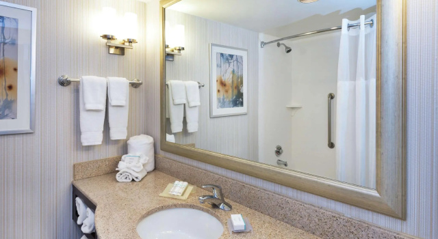 Четырёхместный номер Standard Hilton Garden Inn Philadelphia-Fort Washington