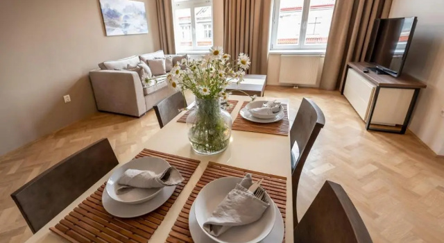 Люкс Grand Executive c 1 комнатой Letna Garden Suites