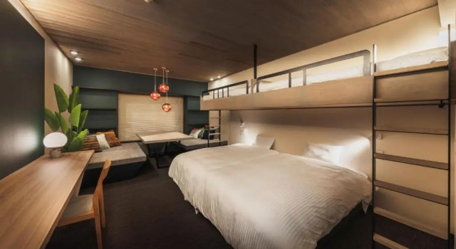Трёхместный клубный номер Standard Takamiya Hotel Jurin