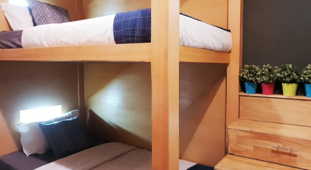 Кровать в общем номере We Bangkok at Metro Park - Hostel