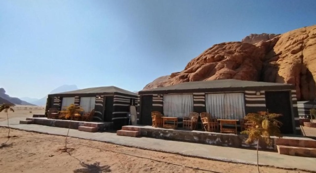 Номер Standard Glamping at wadi rum under the sun
