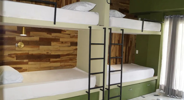 Кровать в общем номере (женский номер) Peregrinos Hostel Cartagena de Indias