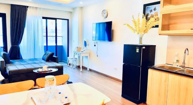 Апартаменты FLC sea tower Ưu Đãi Khủng 1 phòng ngủ 2 giường đôi lớn.