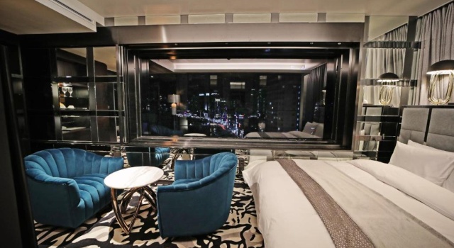 Номер Standard с видом на море Best Louis Hamilton Hotel Gwangan