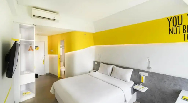 Двухместный номер Deluxe с видом на город Yello Hotel Manggarai