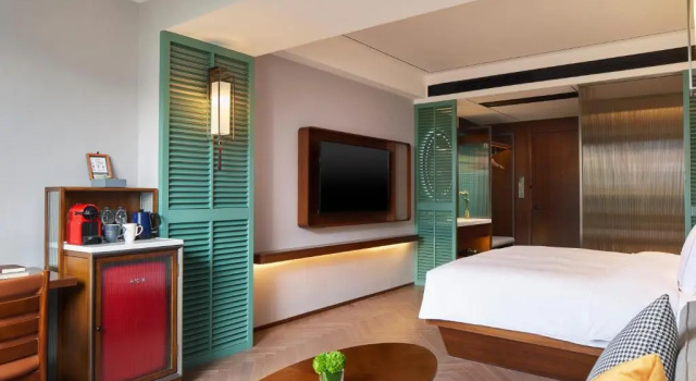 Номер Deluxe UrCove by HYATT Hangzhou Westlake