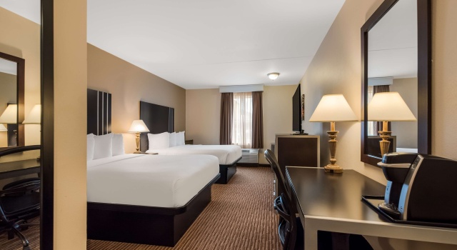 Четырёхместный номер Standard Best Western Philadelphia South - West Deptford Inn