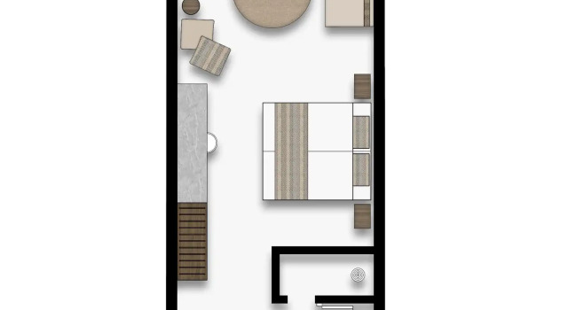 Номер Deluxe Lindos View Hotel