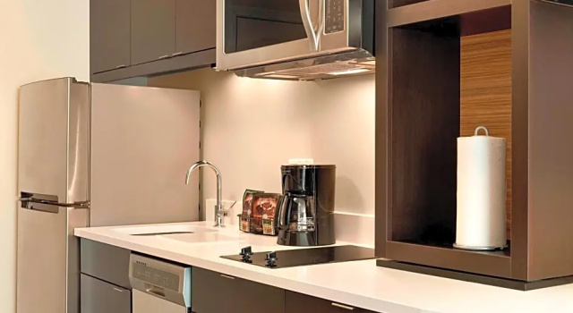 Четырёхместный люкс с 2 комнатами TownePlace Suites Pittsburgh Airport/Robinson Township