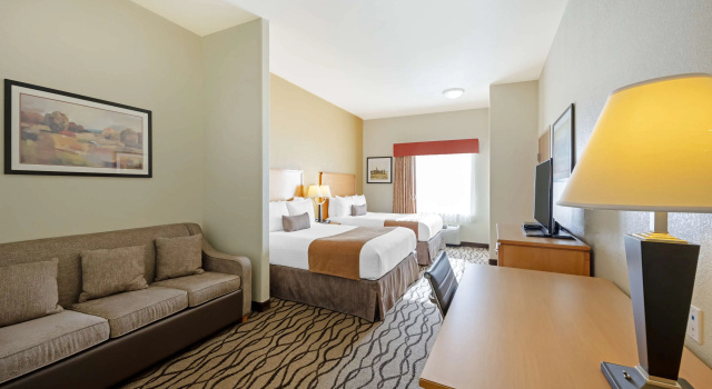 Четырёхместный люкс Best Western Plus Guymon Hotel & Suites