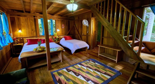 Семейное бунгало с 2 комнатами Casa Divina Eco Lodge