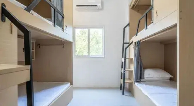 Кровать в общем номере (женский номер) Passerby hostel samui