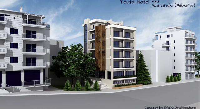 Hotel Teuta, Забронировать Отель Саранда Область Влёра