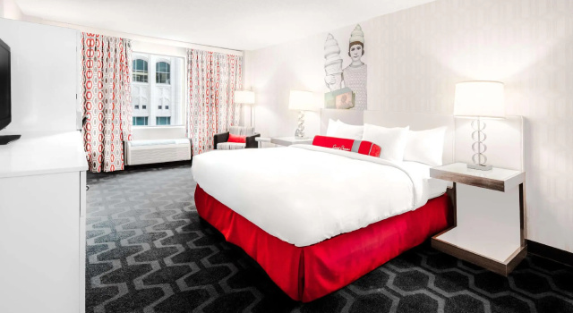 Двухместный номер для людей с ограниченными возможностями the Curtis Denver - A DoubleTree by Hilton Hotel