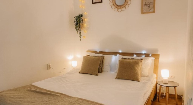 Cozy 2-Bedroom Boho-Themed Home