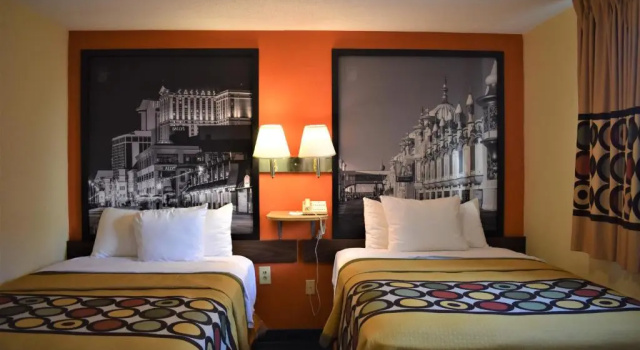 Двухместный номер Standard Super 8 by Wyndham Atlantic City