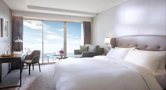 Двухместный номер Deluxe с видом на море Paradise Hotel Busan