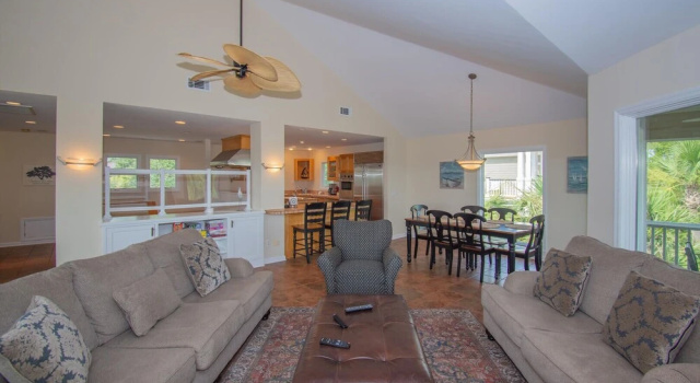 13 Crooked Creek Lane, Забронировать Дом для отпуска Виллы Фрипп-Айленд, Вилла