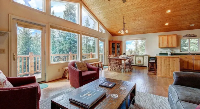 Daniels Mountain View Log 4 Bedroom Home by RedAwning, Забронировать Дом для отпуска Диллон Горнолыжный курорт Вейл