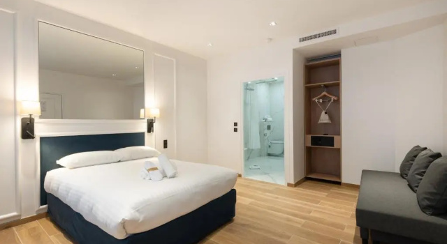 Двухместный номер Standard Цокольный этаж HOTEL AU COEUR DE REPUBLIQUE