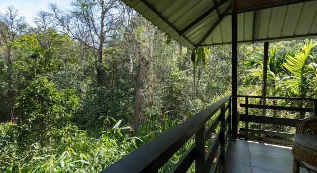 Коттедж с видом на окрестности The Woods Resorts Wayanad