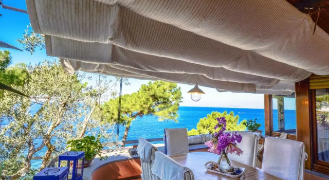Вилла с видом на море Villa Ad Maiora in Massa Lubrense