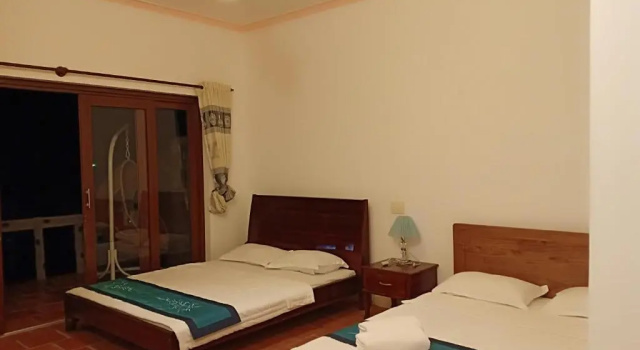Семейное бунгало с видом на море Vung Bau Resort
