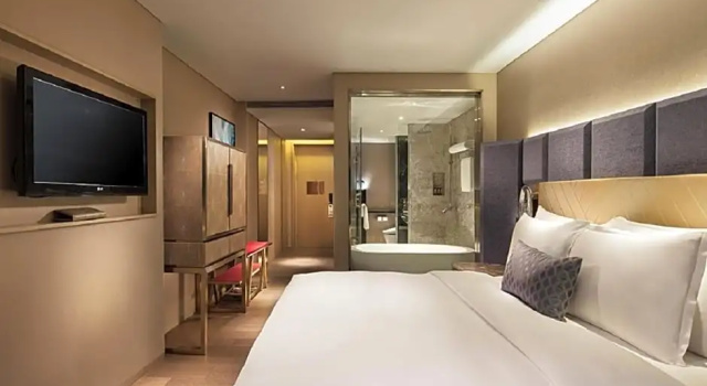 Двухместный номер Deluxe с видом на океан Grand Bay Hotel Zhuhai