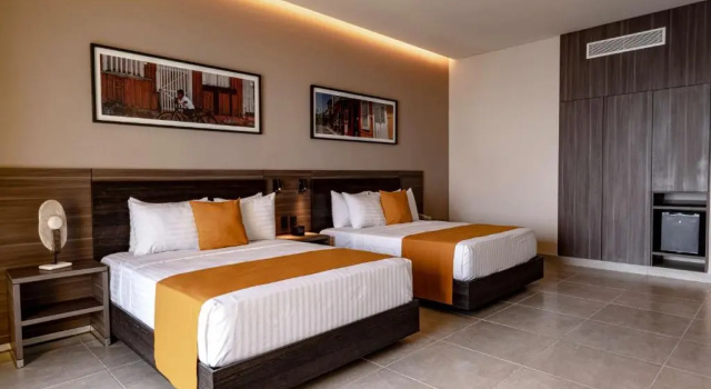 Четырёхместный номер Standard с видом на океан Best Western Plus Riviera Veracruz