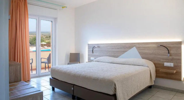 Двухместный номер Standard с видом на море Lu' Hotel Porto Pino