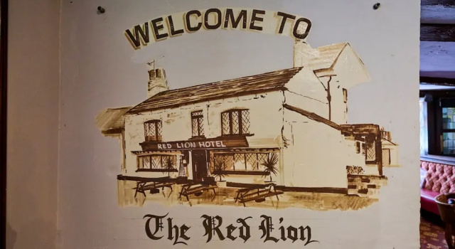 Red Lion Parbold, Rezervasyon Bed and Breakfast Parbold Lancashire