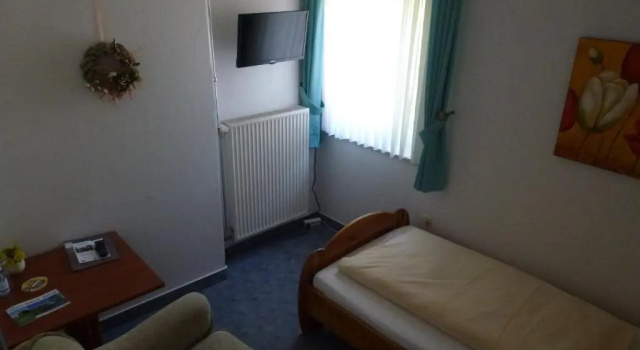 Одноместный номер Standard с балконом и с красивым видом из окна Hotel Pension Gelpkes Mühle