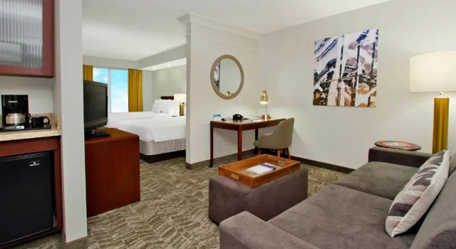 Четырёхместная студия SpringHill Suites by Marriott Chesapeake Greenbrier