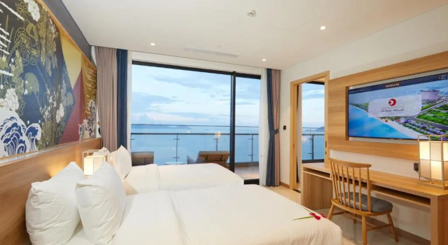Люкс Senior с видом на океан Курортный отель Da Nang  Mikazuki Japanese Resorts and Spa